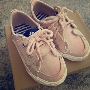 GIRLS' SPERRY INFANT INTREPID CRIB BOAT SHOES